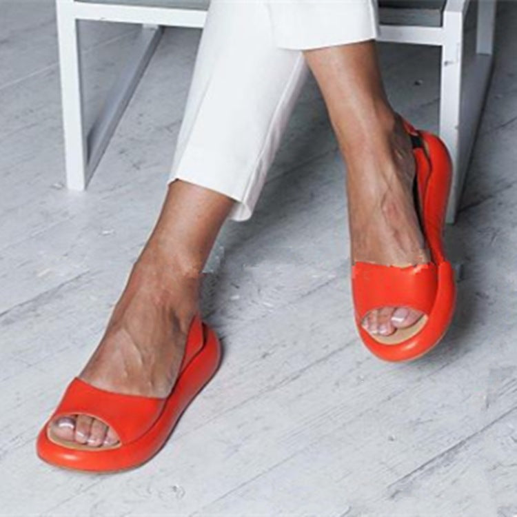 Damen bequeme Sandalen mit offenem Zehenbereich und anatomischer Fußbettung EB