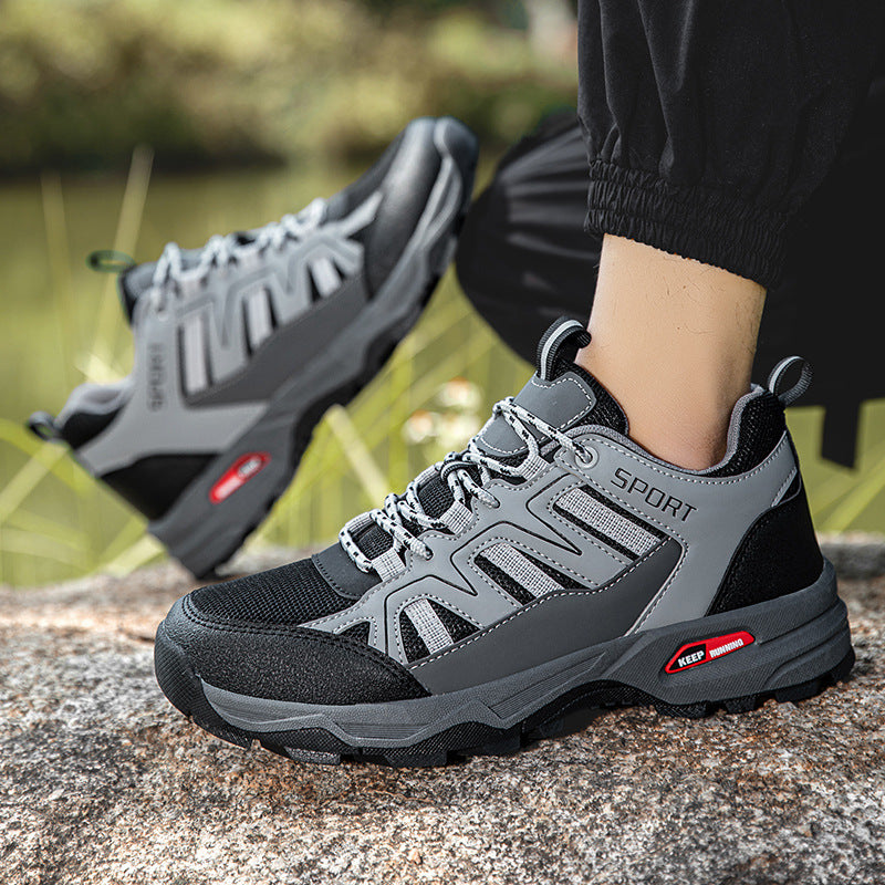 Damen Sportliche Wanderschuhe mit rutschfester Sohle und atmungsaktivem Obermaterial EB
