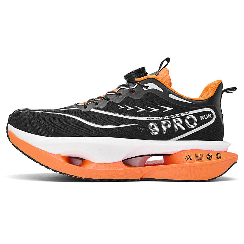 Unisex gedämpfte Performance-Laufschuhe mit Hohlkern-Plateausohle und Drehverschluss EB