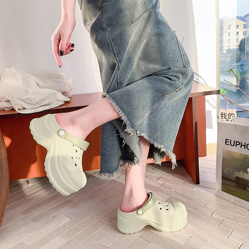 Damen modische Wasserclogs mit rutschfestem Design und verstellbarem Riemen EB