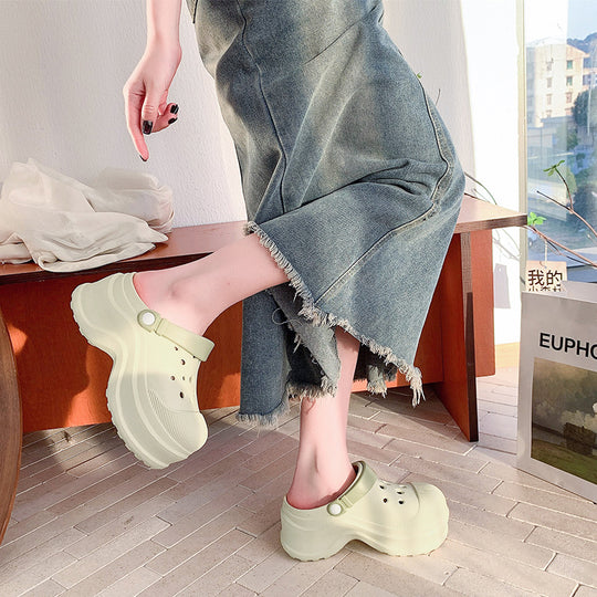 Damen modische Wasserclogs mit rutschfestem Design und verstellbarem Riemen EB