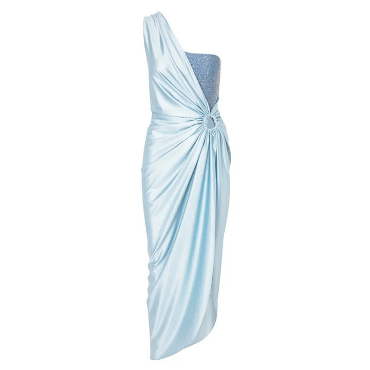 Damen Badeanzug mit elegantem Wickelrock EB