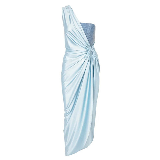 Damen Badeanzug mit elegantem Wickelrock EB