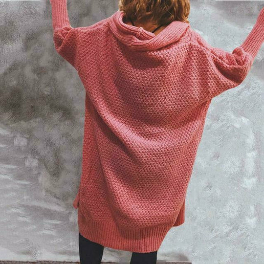 EB | Solide Lange Strickjacke