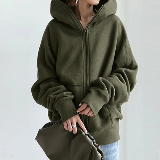 EB | Stylische, Lässig Sitzende Jacke mit Reißverschluss