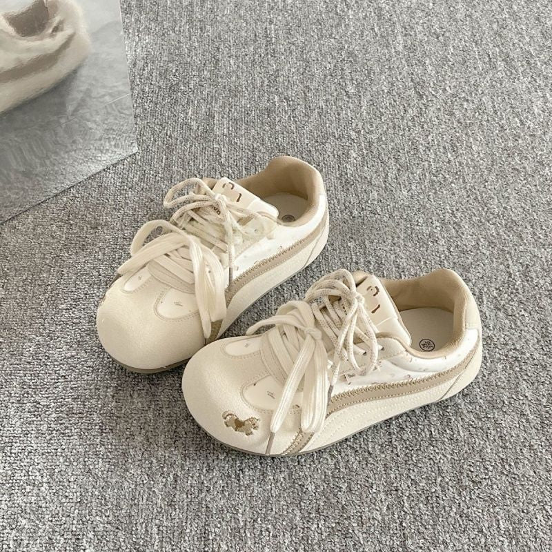 Damen Sportliche Freizeitsneaker mit atmungsaktiver Innensohle und rutschfester Sohle EB