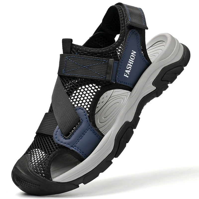 Damen Bequeme und atmungsaktive Outdoor-Sandalen mit rutschfester Sohle EB