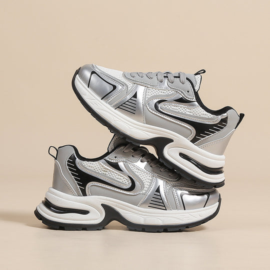 Damen Sportliche Dämpfungsschuhe mit futuristischem Design EB