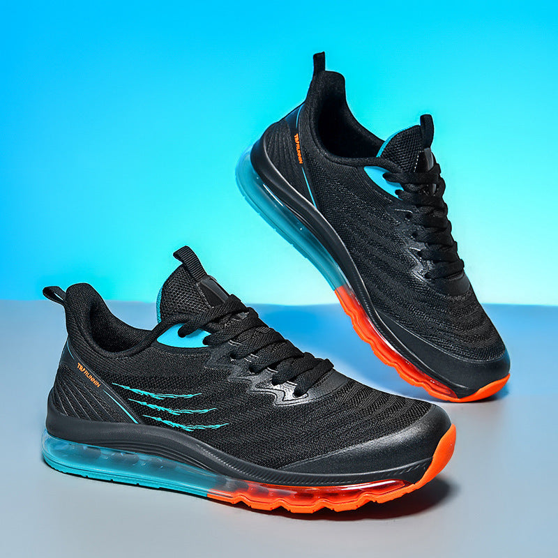 Damen Sportliche Laufsneaker mit atmungsaktiver Mesh-Oberfläche und ergonomischem Dämpfungssystem EB