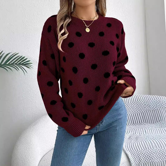 EB | Polka Dot Strickpullover