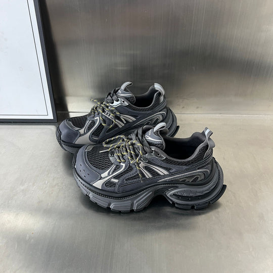 Damen Sportliche Sneakers mit atmungsaktivem Mesh-Einsatz und dämpfendem Komfort EB
