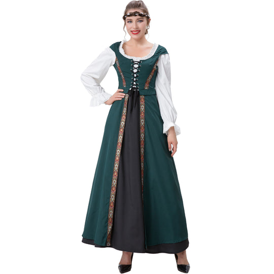 Damen Trachtenkleid mit kunstvollen Verzierungen und romantischem Schnitt EB