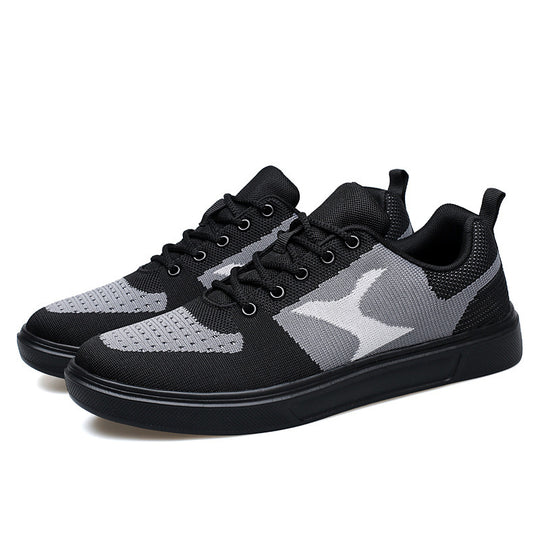 Damen Atmungsaktive Freizeit-Sneaker mit elastischen Schnürsenkeln EB