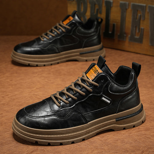Herren Bequeme und stylische Freizeit-Sneaker mit robustem Sohlenprofil EB