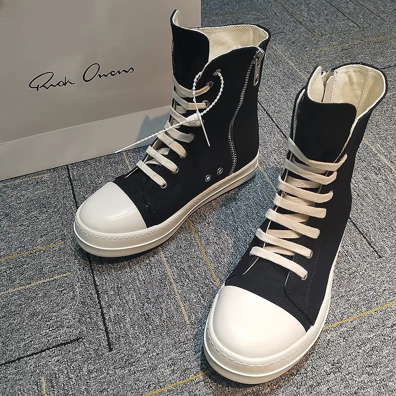 Damen modische High-Top Sneakers mit Plateau EB