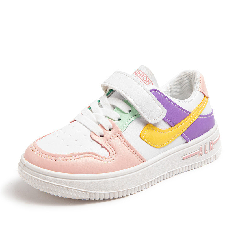 Damen Sportliche Klett-Sneaker mit stylischem Design und atmungsaktiver Oberfläche EB