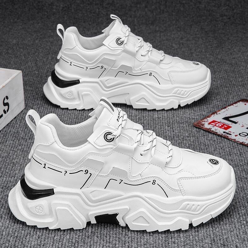 Damen modische Chunky Sneakers mit innovativer Dämpfungstechnologie EB