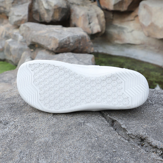 Damen Sportliche Freizeit-Sneaker aus atmungsaktivem Mesh mit rutschfester Sohle EB