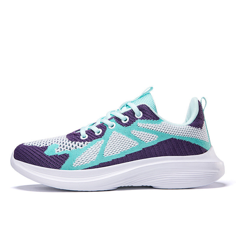 Damen Sportliche Leichtgewicht-Laufschuhe mit atmungsaktivem Obermaterial EB