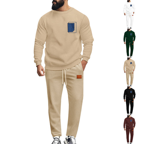 Herren Bequemer Freizeitanzug mit modischem Design und praktischen Taschen EB