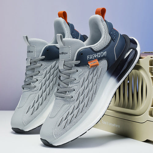 Damen Sportliche Sneakers mit atmungsaktiver Mesh-Oberfläche und dämpfender Sohle EB