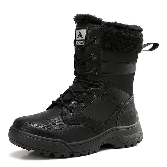Damen warme Winterstiefel mit isolierender Polsterung und rutschfester Sohle EB