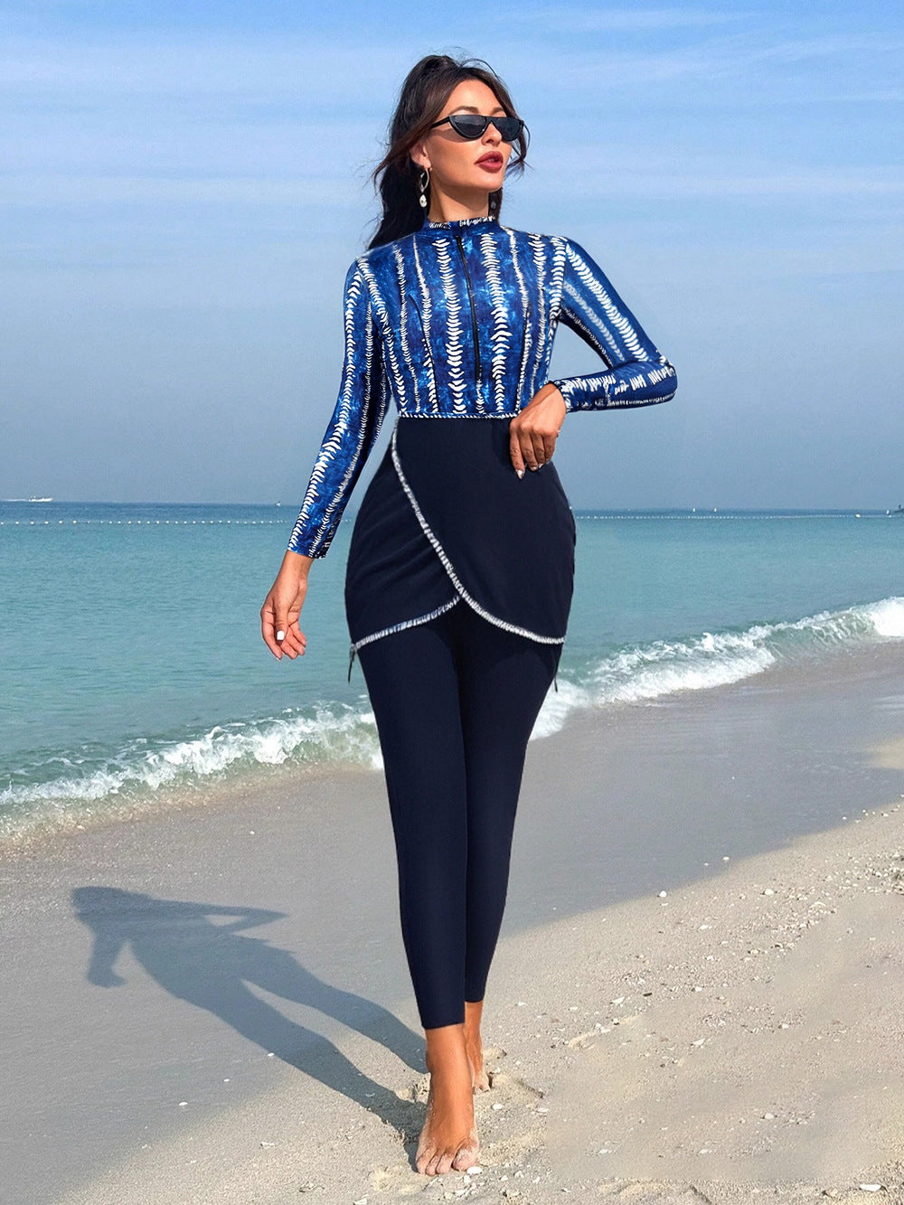 Damen Modisches Badeanzug-Set EB