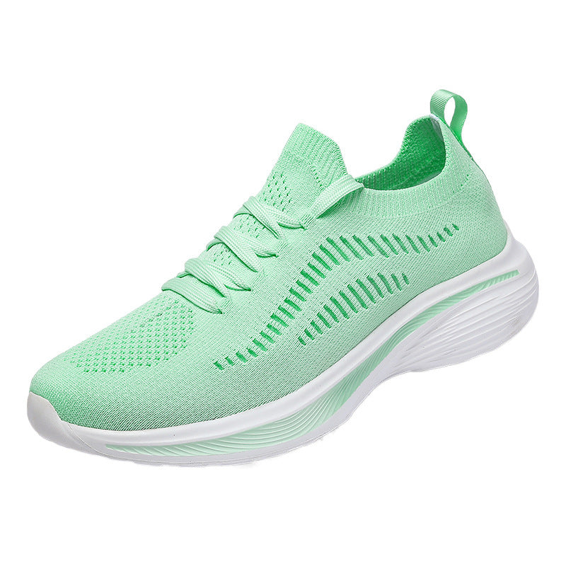 Damen Atmungsaktive Fitness Sneakers mit flexibler Laufsohle EB
