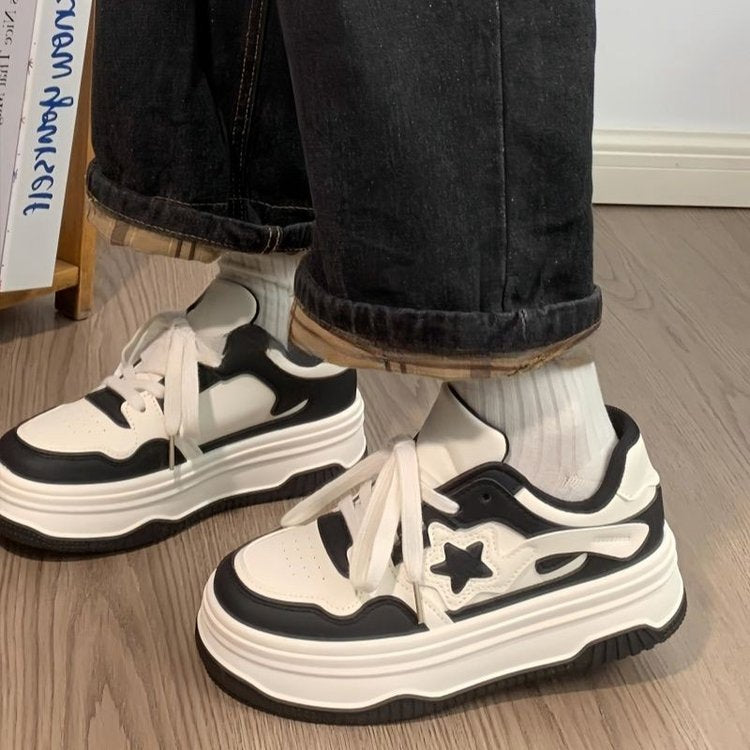 Damen Chunky Sneakers mit trendigem Design und dämpfender Laufsohle EB