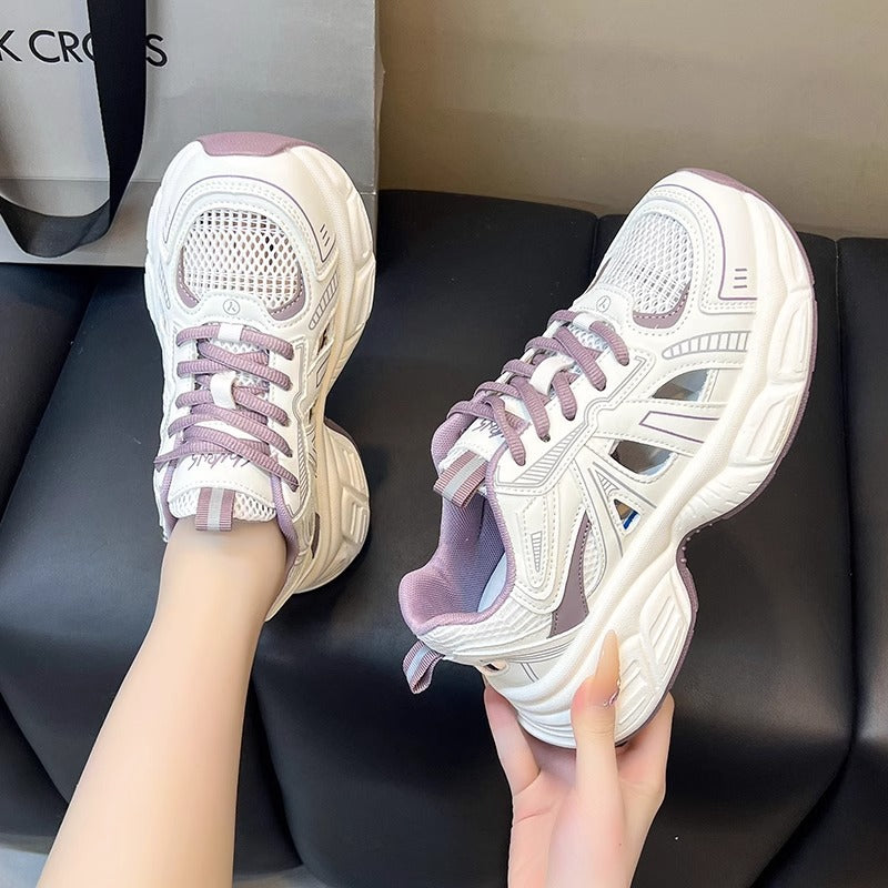 Damen Sportliche Trend Sneakers EB