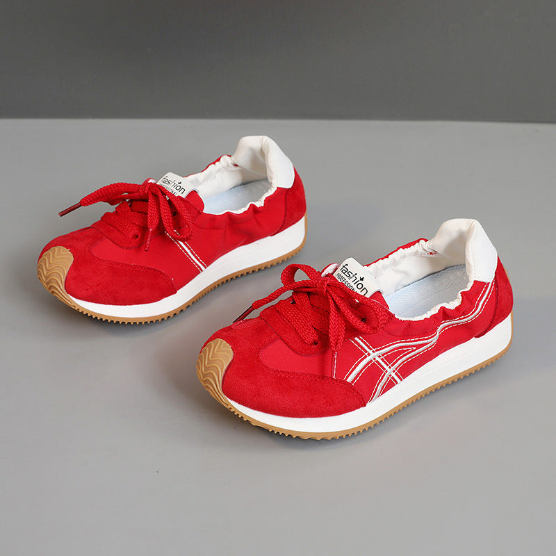 Damen Sportliche Sneaker mit elastischem Einstieg und rutschfester Sohle EB