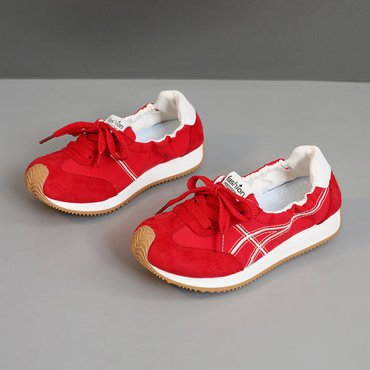 Damen Sportliche Sneaker mit elastischem Einstieg und rutschfester Sohle EB