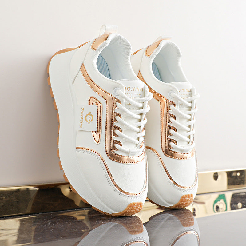 Damen Sportliche Sneaker mit futuristischem Design und gepolstertem Komfort EB
