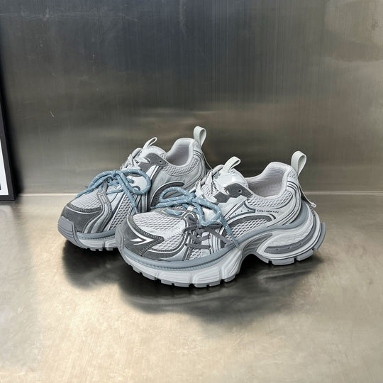 Damen Lauf- und Fitness-Sneakers mit atmungsaktivem Mesh und dämpfendem Fußbett EB