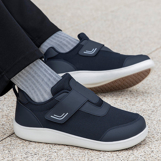 Damen Leichte und praktische Klett-Sneaker EB