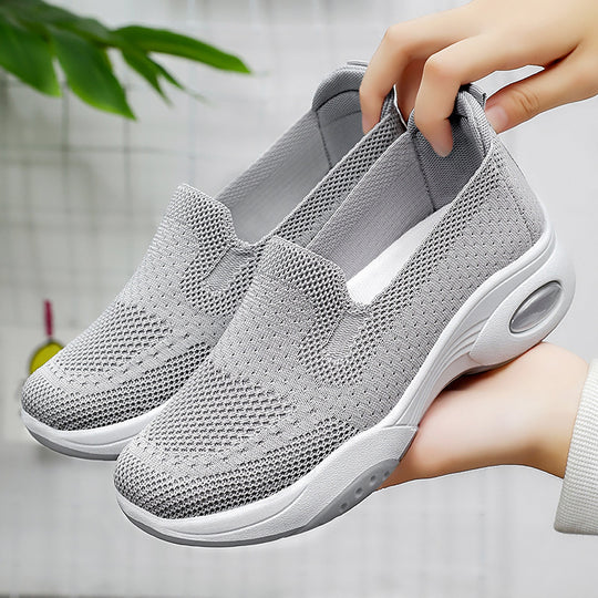 Damen Bequeme und atmungsaktive Slip-On Laufschuhe EB