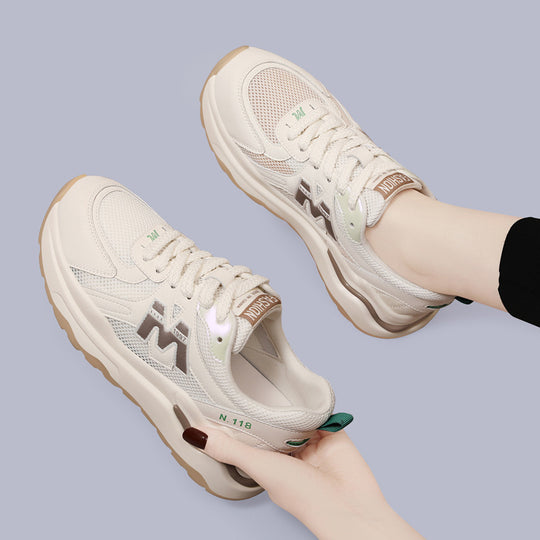 Damen Sportliche und atmungsaktive Laufschuhe mit dämpfender Sohle EB