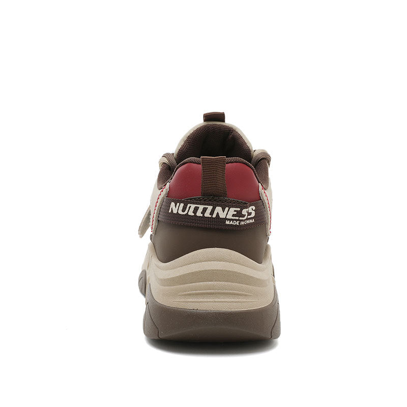 Damen Sportliche Chunky Sneakers mit atmungsaktiver Mesh-Oberfläche und dämpfender Sohle EB