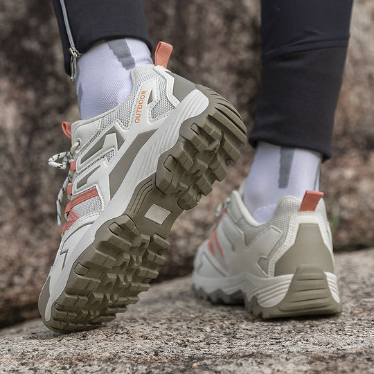 Herren nan robuster Trail- und Wandersneaker mit Multiterrain-Profilsohle, atmungsaktivem Meshoberteil und verstärkter Zehenkappe EB
