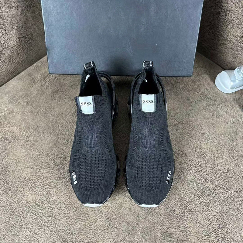 Damen Slip-On Laufschuhe mit atmungsaktiver Oberflächenstruktur und modernem Design EB