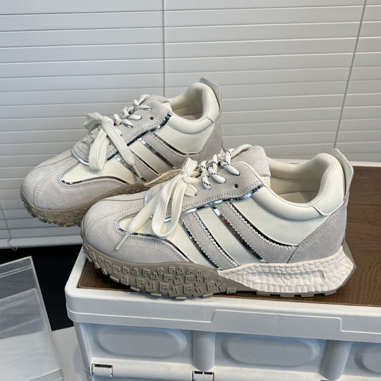 Damen Sportliche Sneakers mit modernem Design und komfortabler Sohle EB