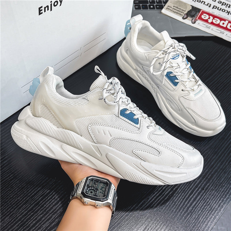 Damen Sportliche Sneakers mit atmungsaktiver Mesh-Oberfläche und dämpfender Laufsohle EB