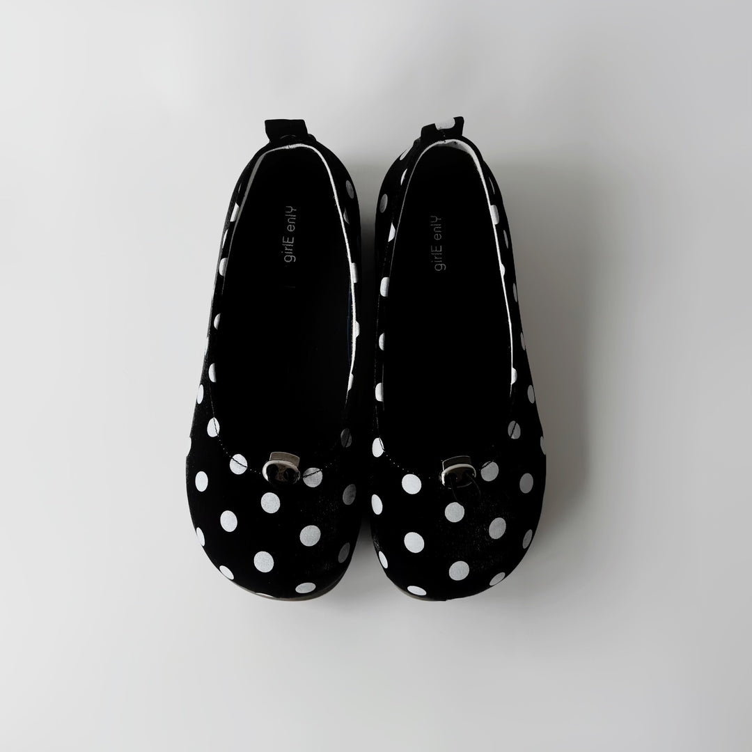 Damen Ballerinas mit elegantem Punktedesign und komfortablem Fußbett EB