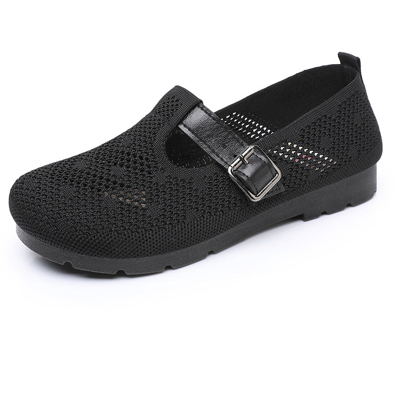 Damen Bequeme und atmungsaktive Clogs mit verstellbarem Riemen EB