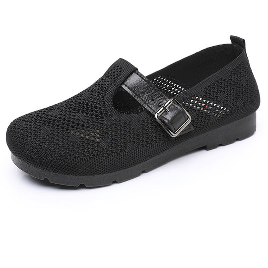 Damen Bequeme und atmungsaktive Clogs mit verstellbarem Riemen EB