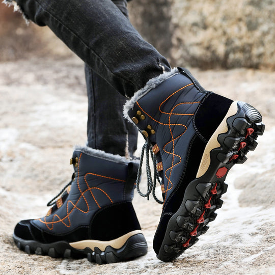 Damen robuste Wanderstiefel mit isolierender Innenfutter EB