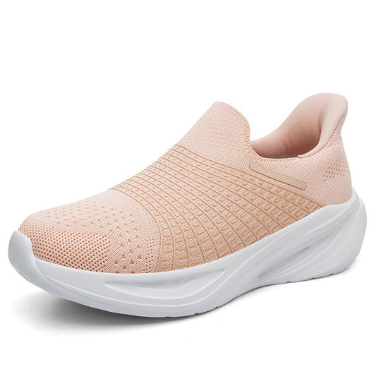 Damen Slip-On Laufschuhe mit hochwertigem atmungsaktivem Mesh-EB