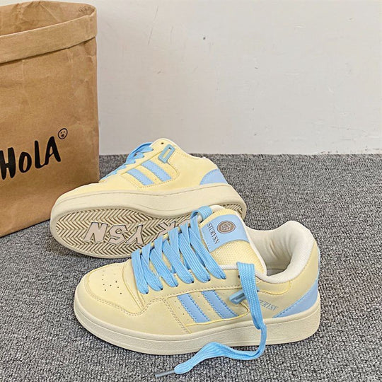 Damen Sportliche Sneakers mit ausgeprägtem Dämpfungssystem und bequemer Schnürung EB