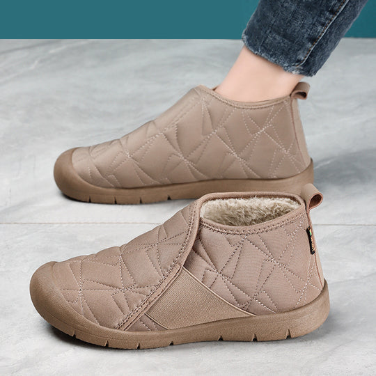 Damen Bequeme und isolierte Winterstiefel EB
