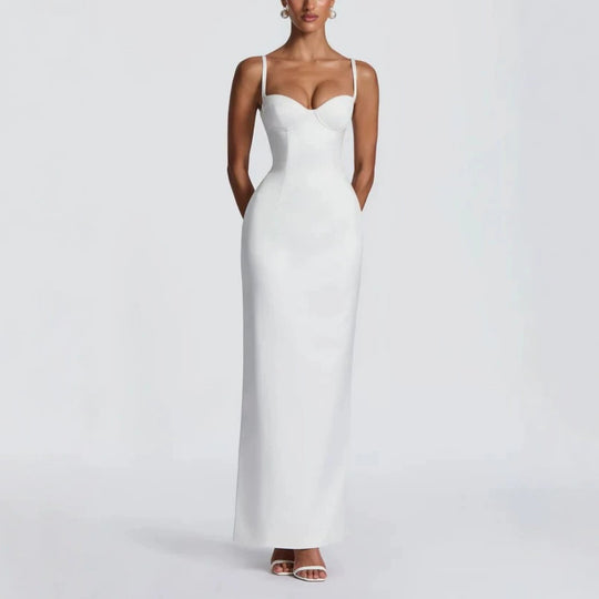 Damen Elegantes Ballkleid mit figurformendem Design EB